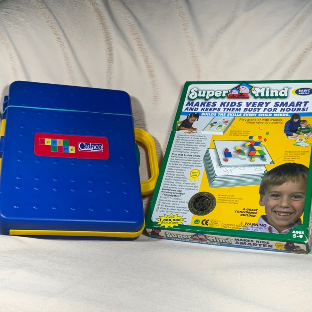 Cadaco Spell Time & Super Mind Basic Edition - Picture 16 of 16